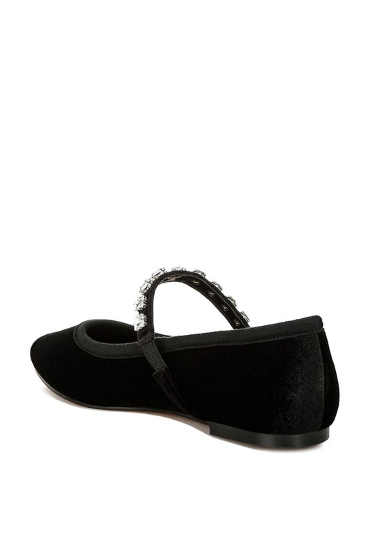 Velvet Mary Jane Ballerinas