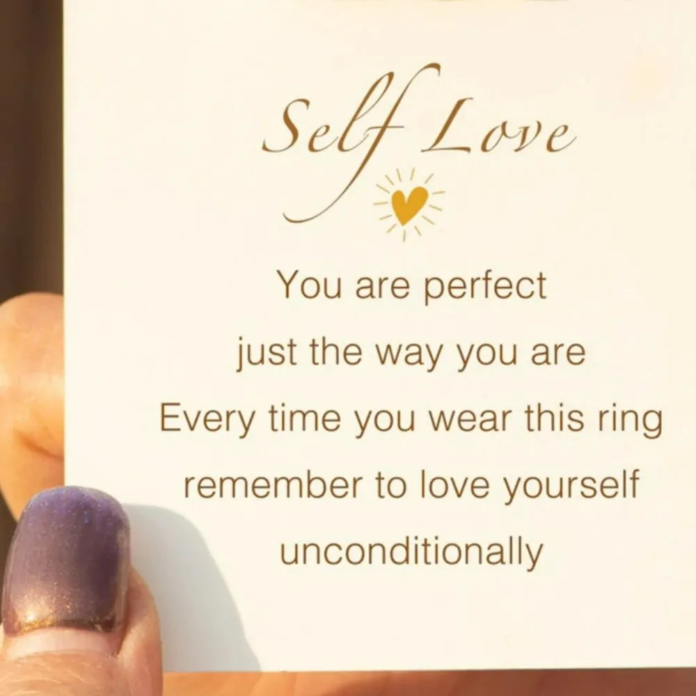 Heart Shape Irregular Sterling Silver Ring - alternate ring view