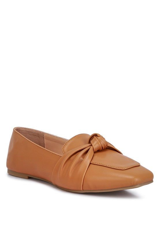 Knot Detail Loafers