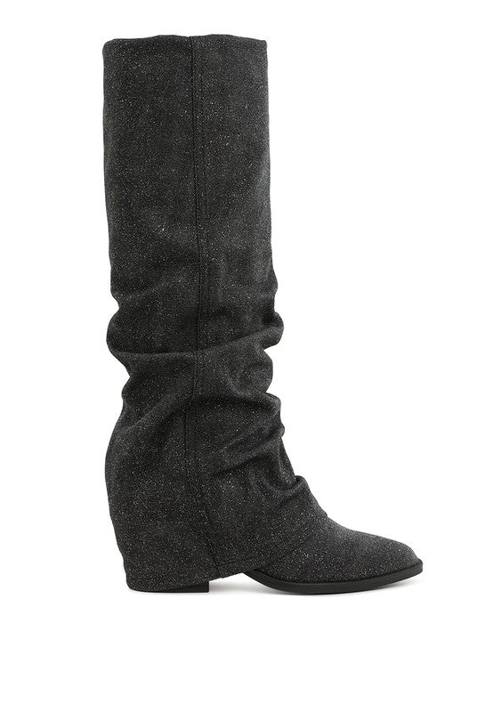 Fold-Over Slouchy Boot