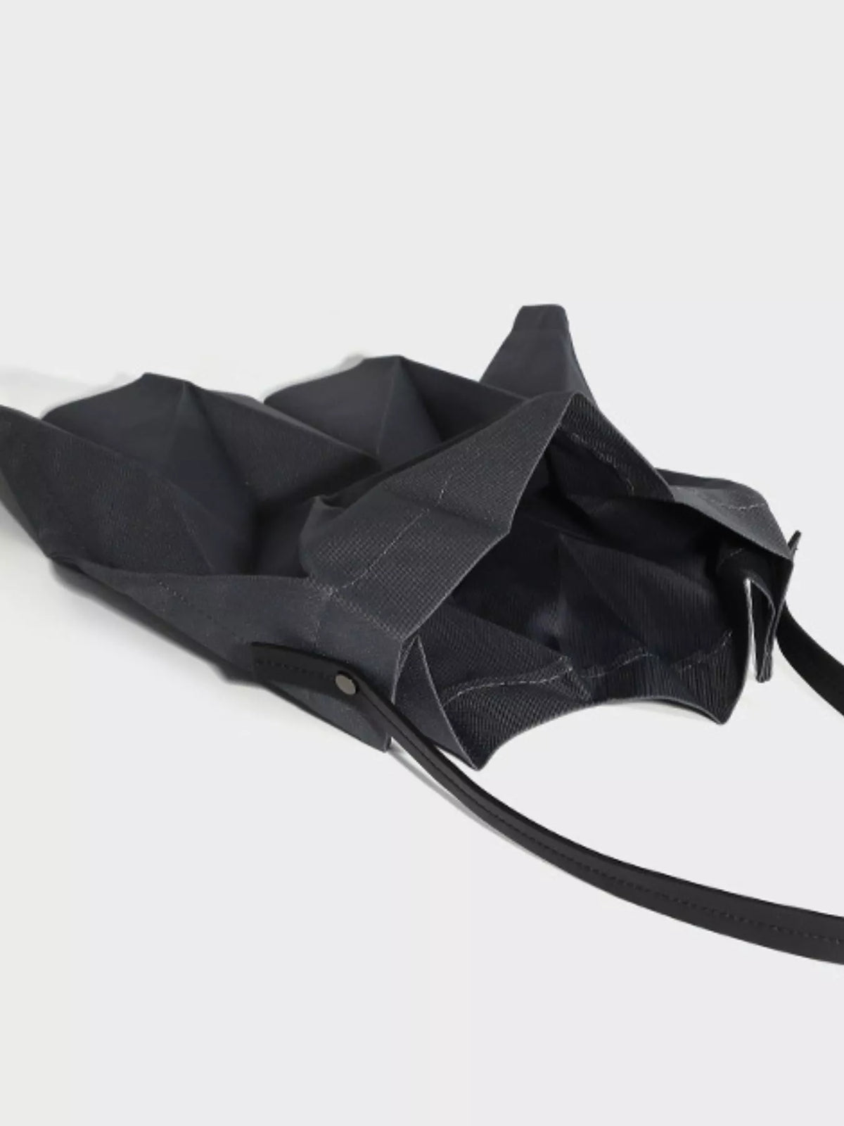 Minimalist Geometric Pleated Tote Handbag in Green - women's tote handbag