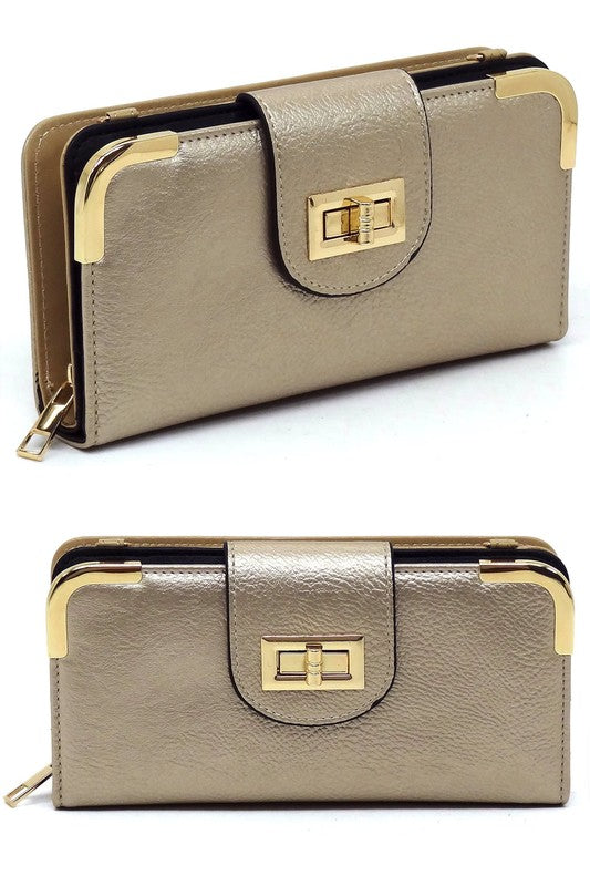 Turn Lock Wallet