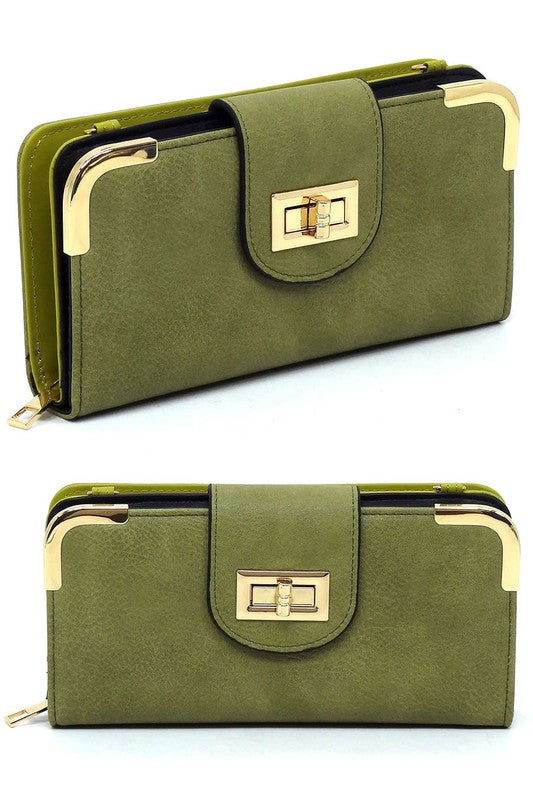 Turn Lock Wallet