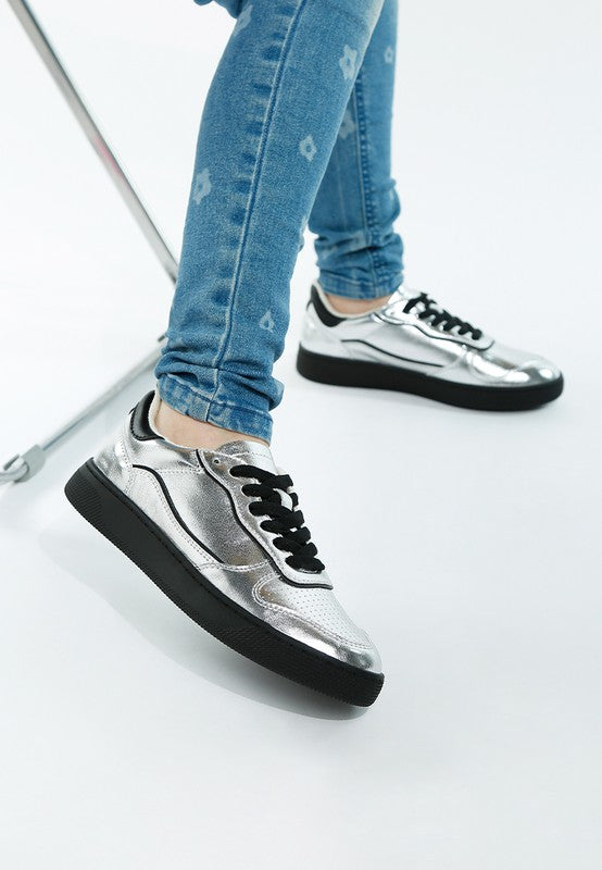 Metallic Everyday Sneakers