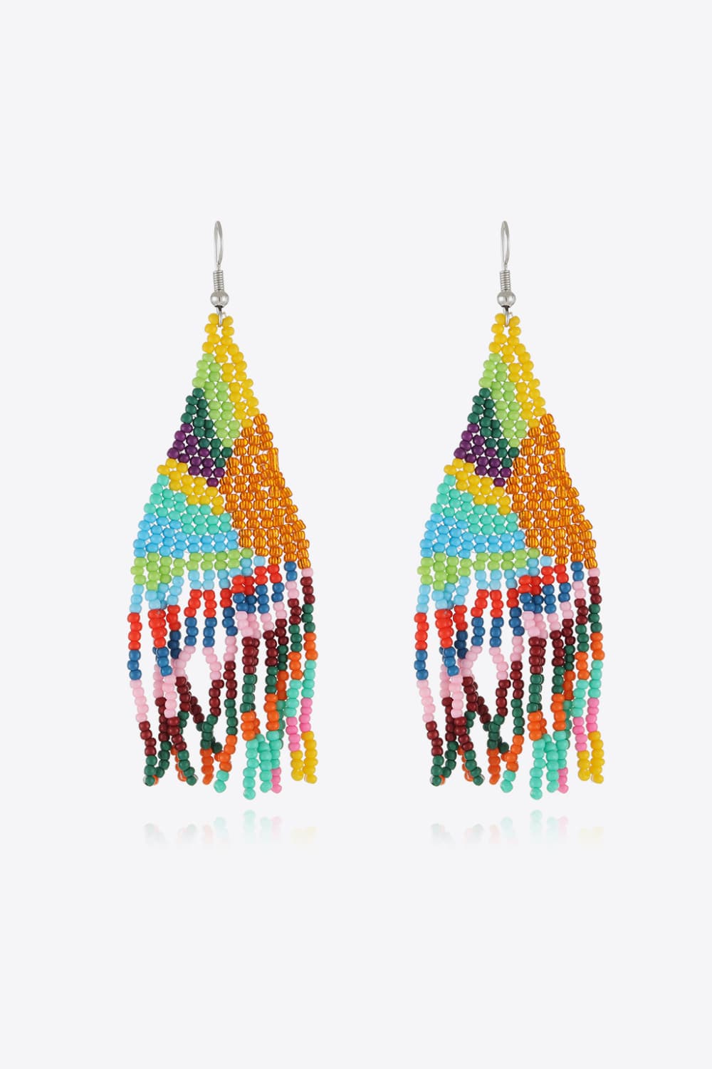 Beaded Dangle Earrings in Style C - women's dangle earrings