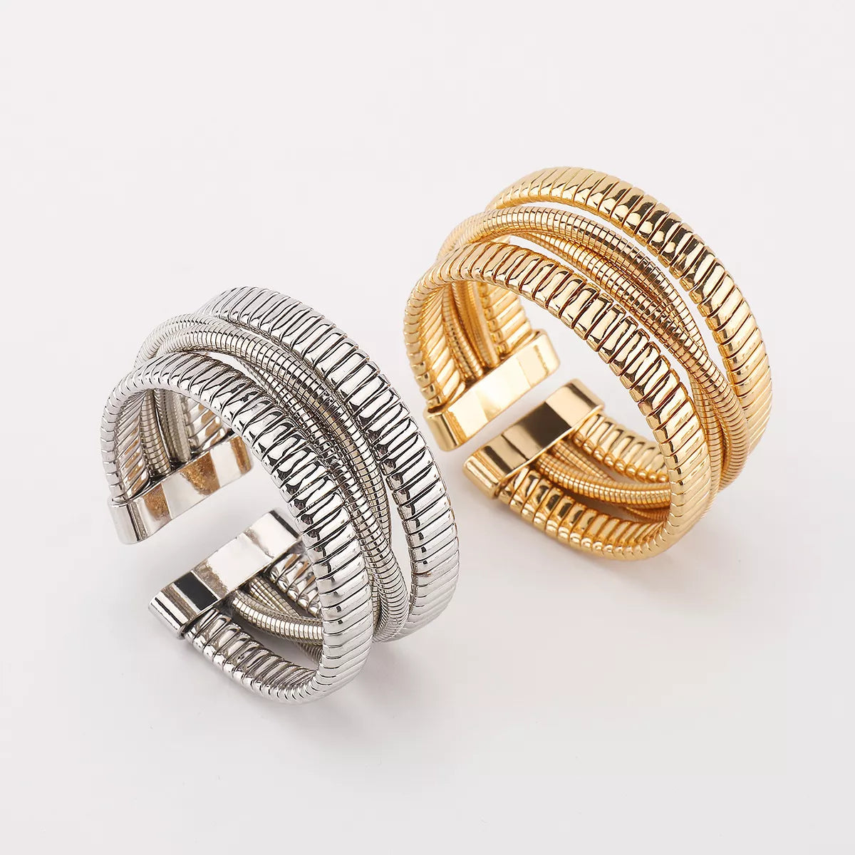 Multi-Layered Open Bracelet - alternate jewelry view