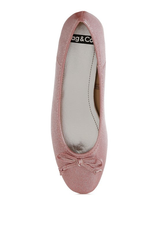 Dainty Bow Ballet Flats