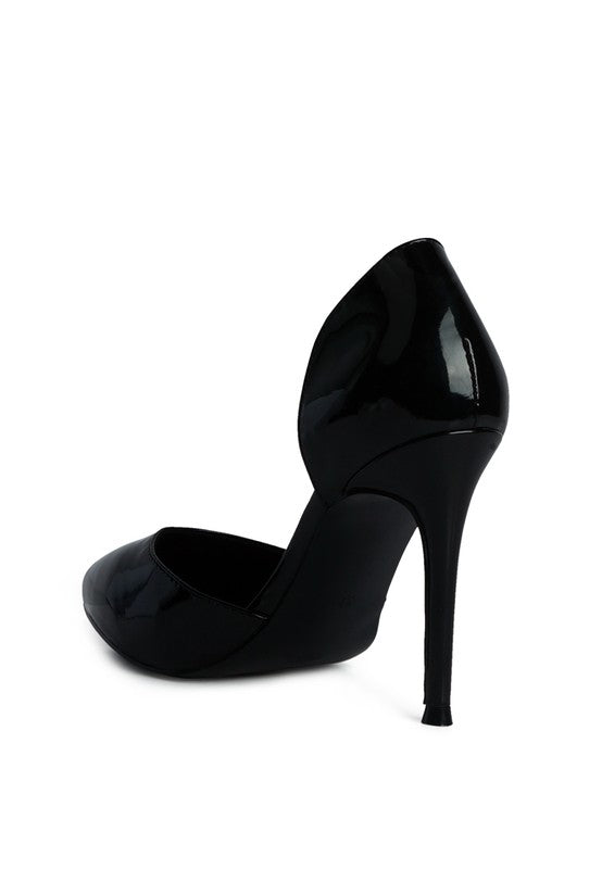 Patent Faux Leather Pumps