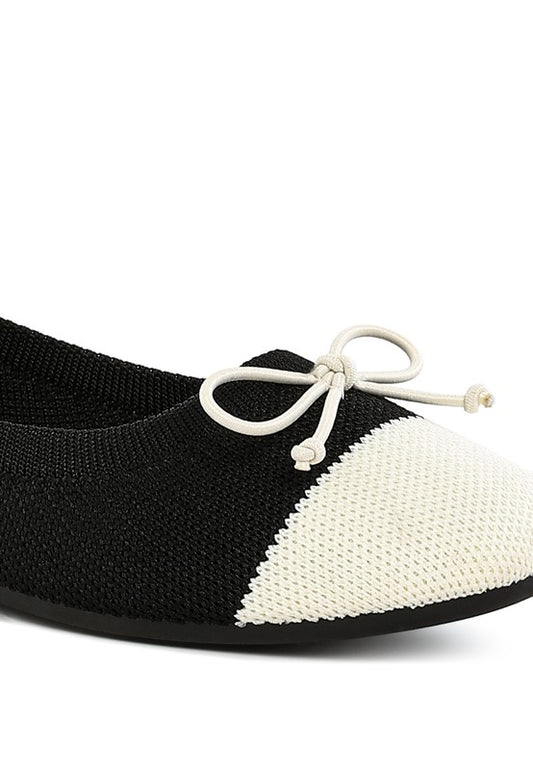 Two Tone Ballerinas