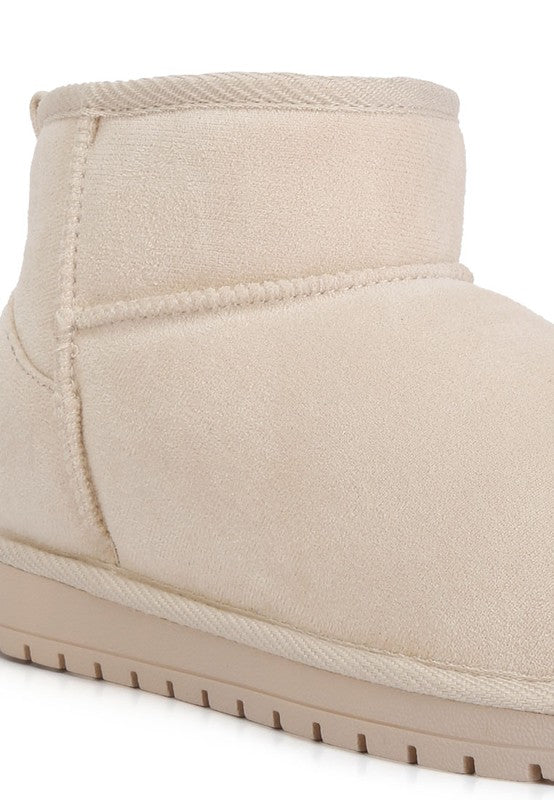 Ankle Flat Winter Booties