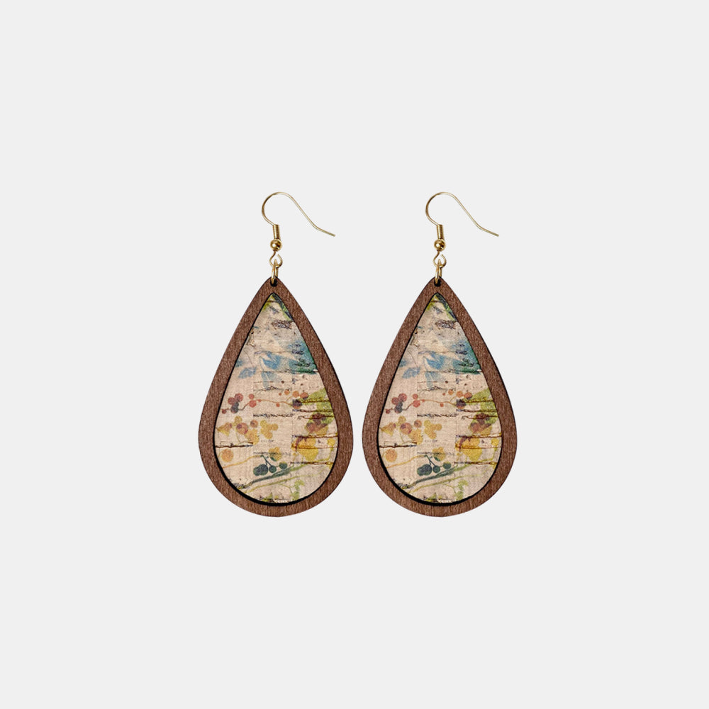 Teardrop Dangle Earrings in Style A - women's dangle earrings