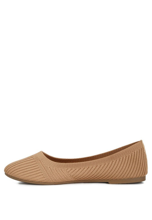 Solid Casual Ballet Flats