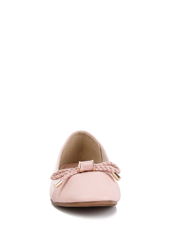 Embellished Flat Ballerinas