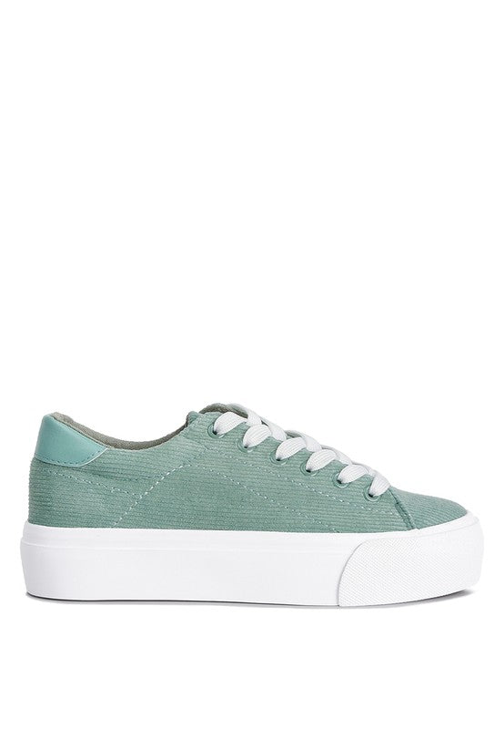 Corduroy Canvas Sneakers