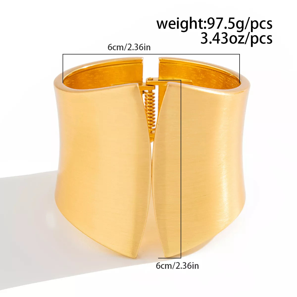 Wide Cuff Bracelet - alternate jewelry view