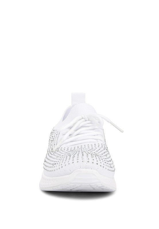 Stud Embellished Sneakers
