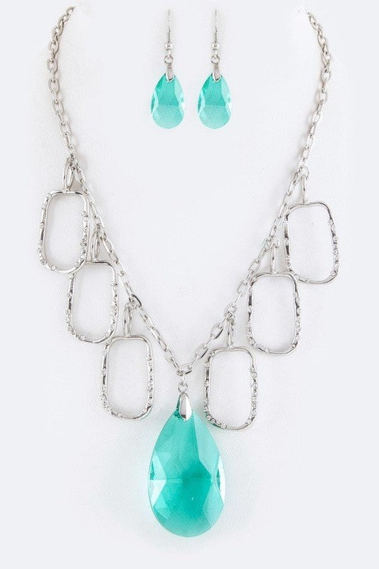 Teardrop Necklace Set