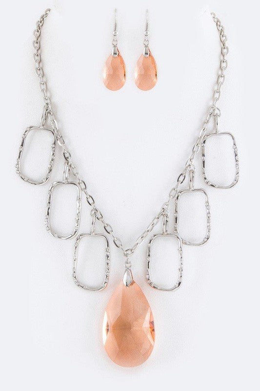 Teardrop Necklace Set