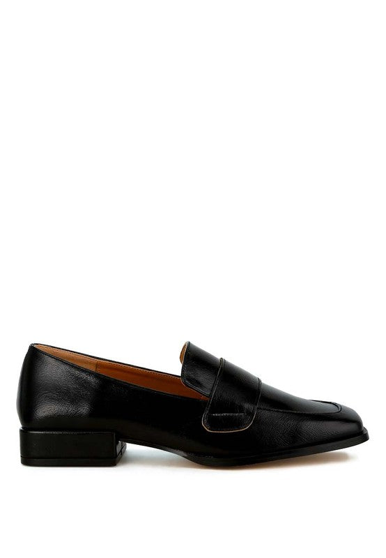 Metallic Penny Loafers