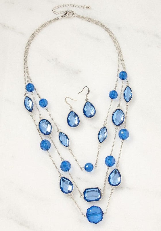 Gem Layered Necklace