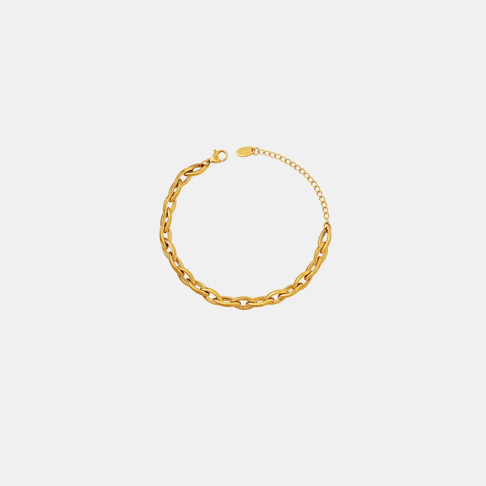 Titanium Steel Chain Bracelet - alternate jewelry view