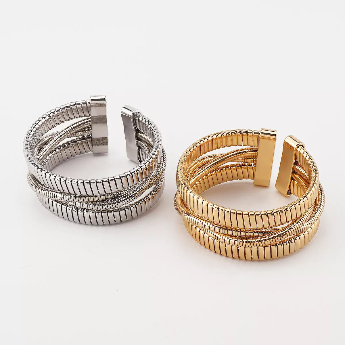 Multi-Layered Open Bracelet - alternate jewelry view