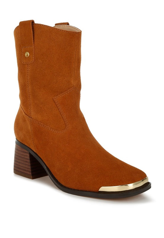 Suede Ankle Boots