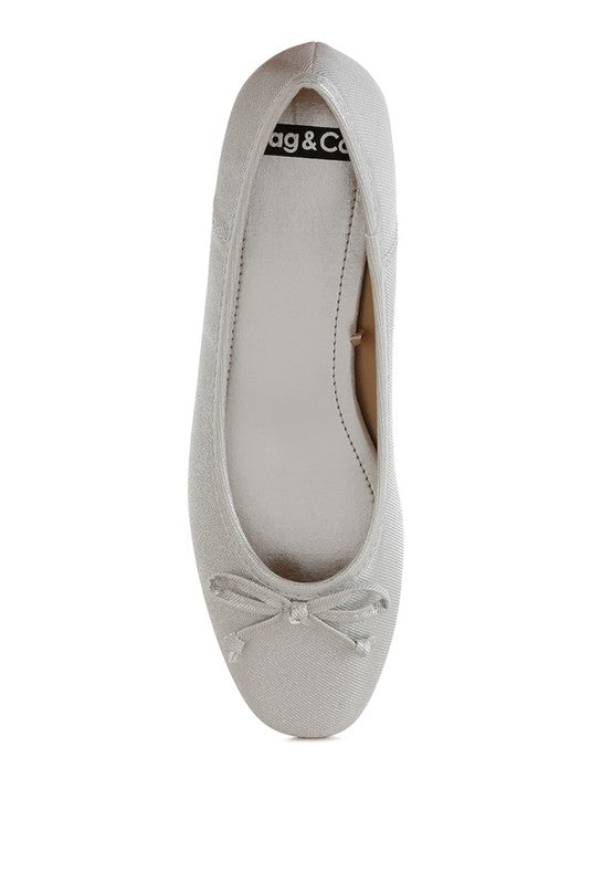 Dainty Bow Ballet Flats