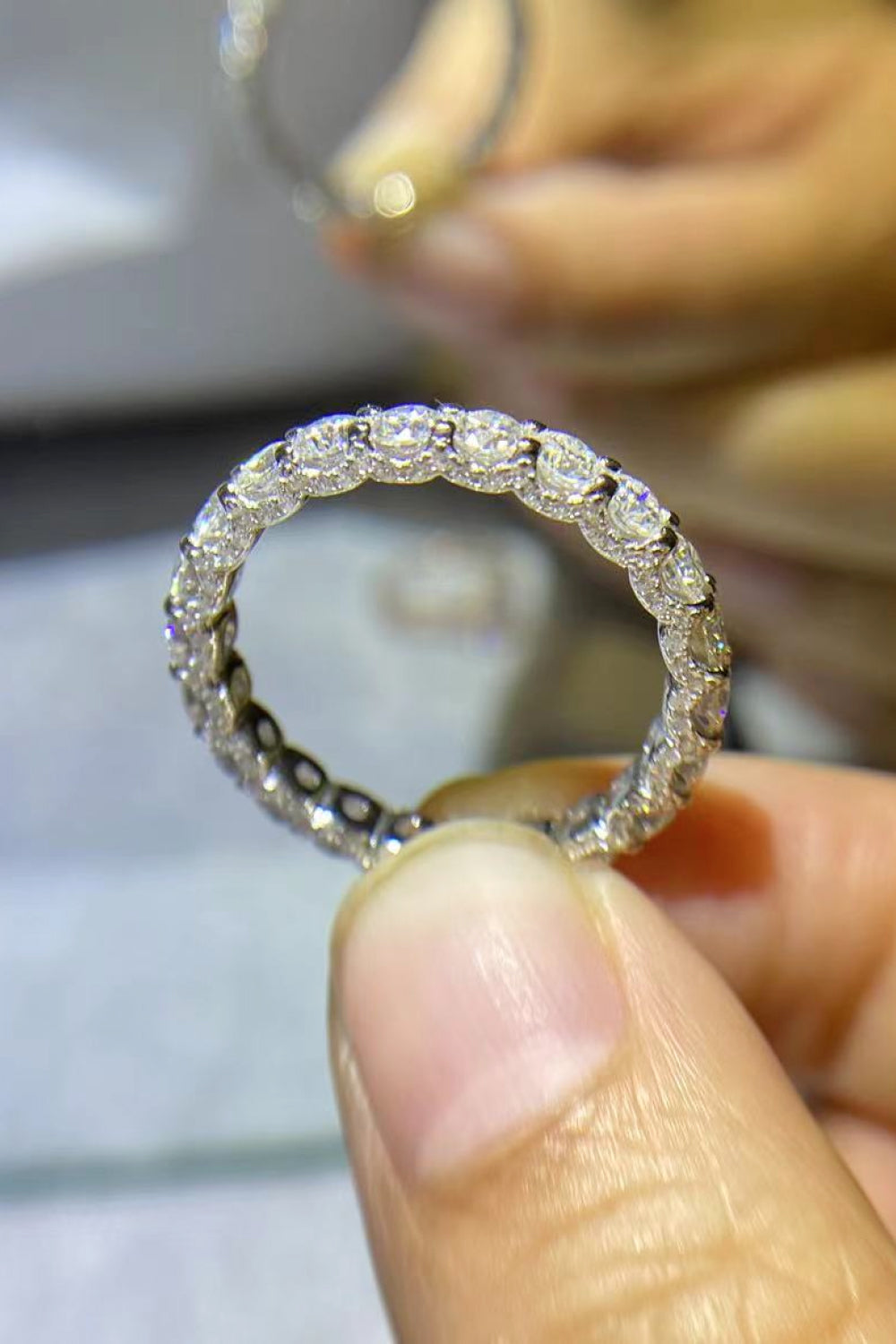 You've Got It 1.5 Carat Moissanite Ring in Silver - women's ring