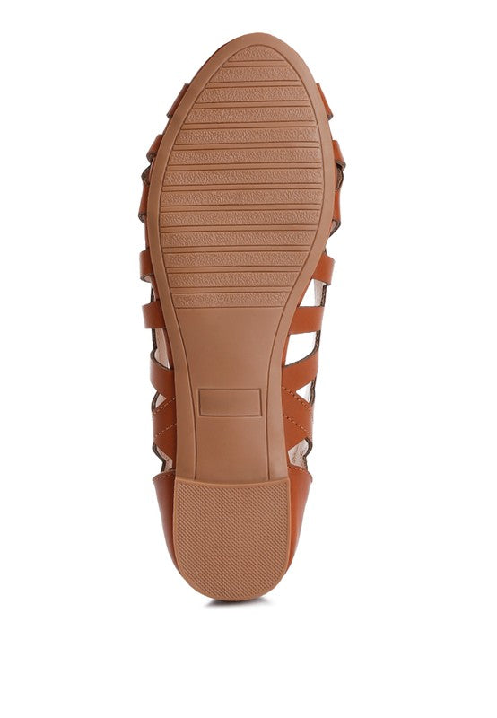 Peep Toe Flats