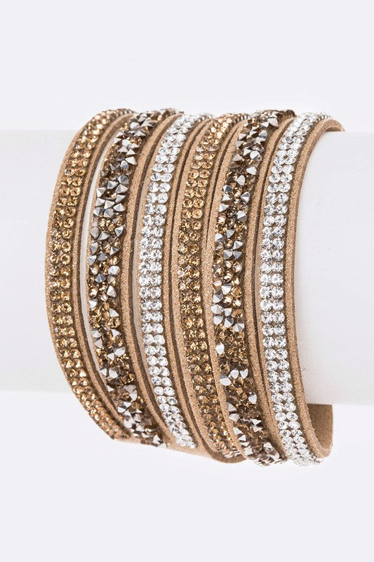 Crystal Wrapped Cuff