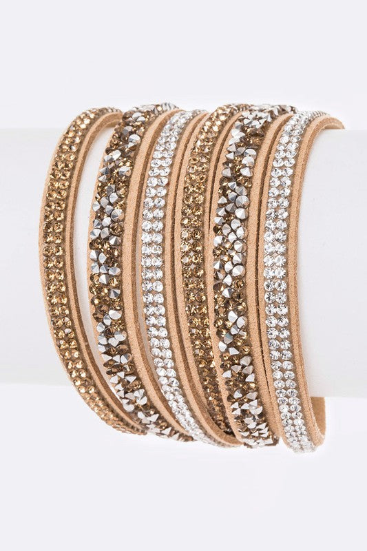 Crystal Wrapped Cuff