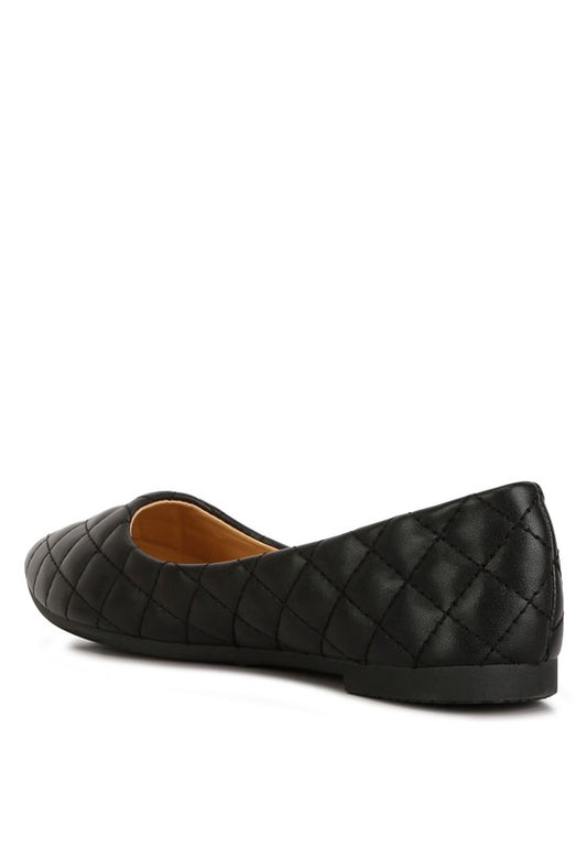 Quilted Detail Flats