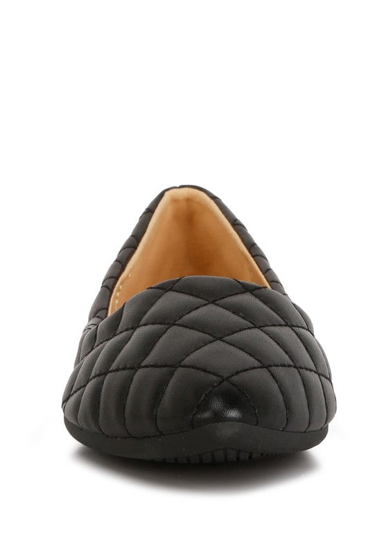 Quilted Detail Flats