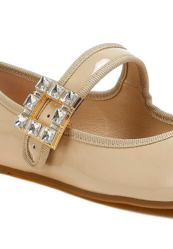 Brooch Mary Jane Sandals