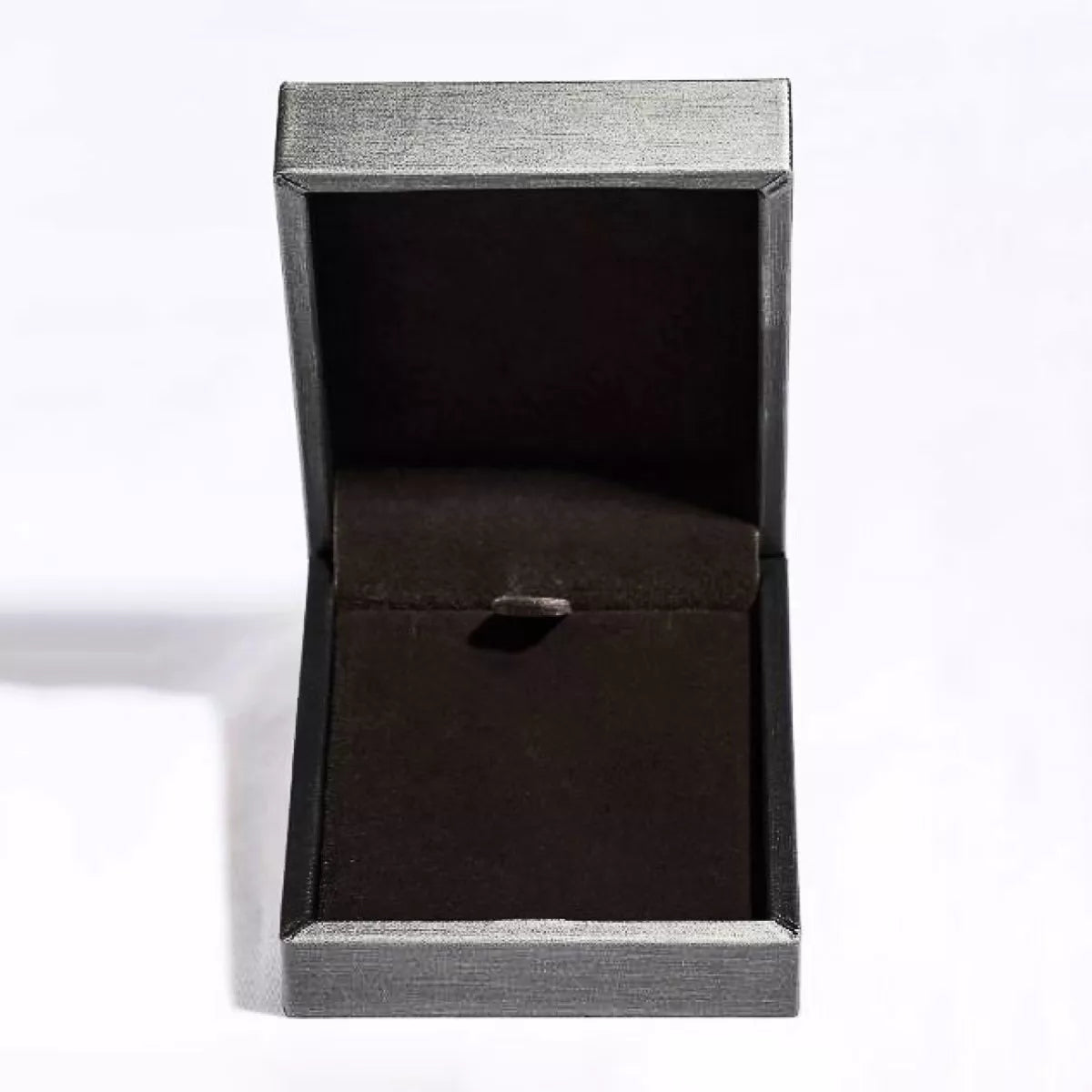 Sterling Silver Zircon Geometric Necklace - alternate necklace view