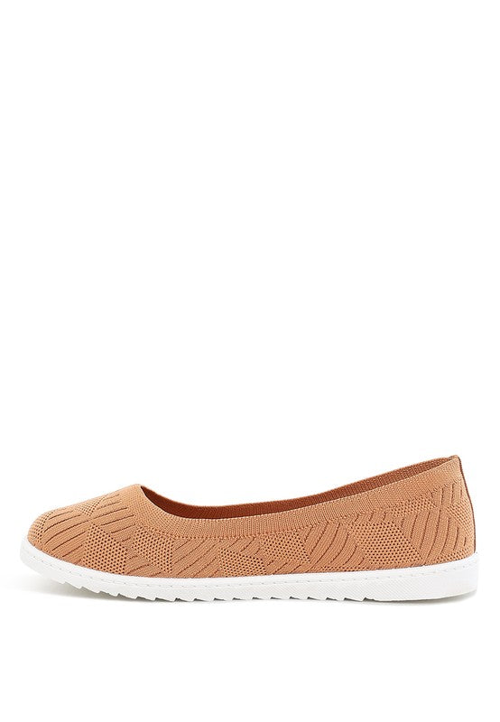 Knitted Textured Flats