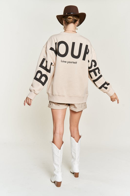 Grapic Oversized Sweatshirt