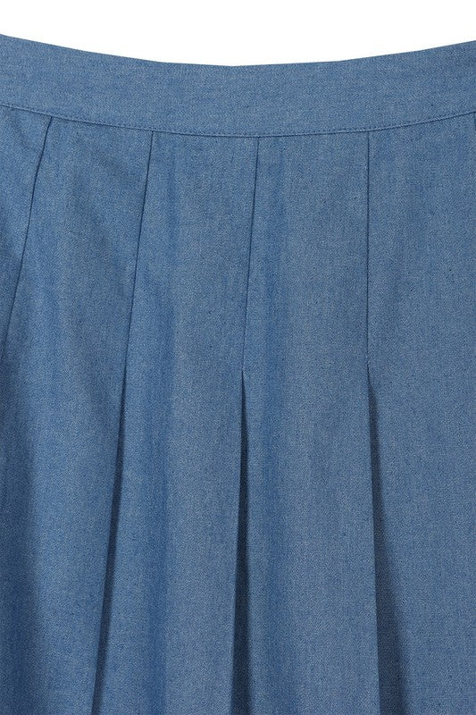 Blue Tennis Skirt