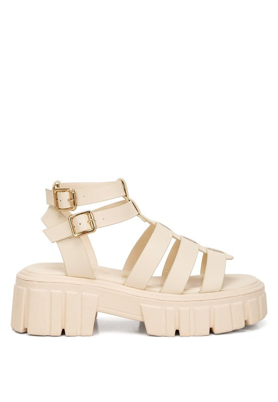 Chunky Sole Gladiator Sandals