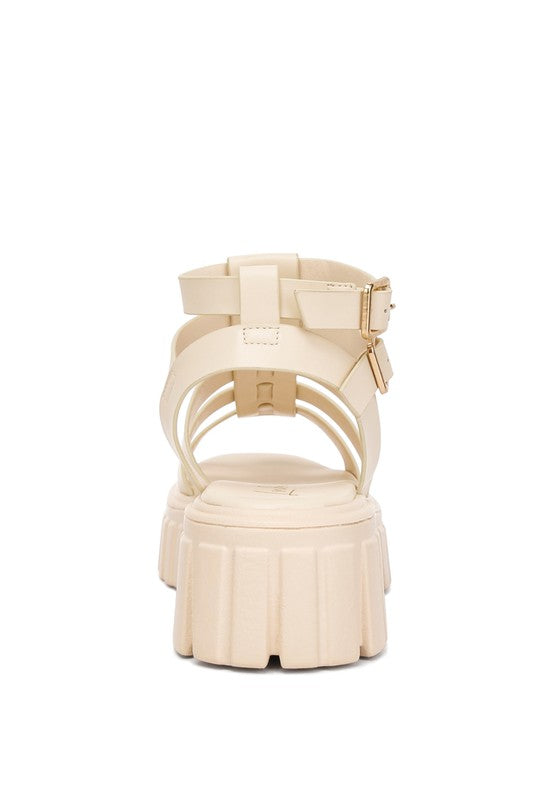 Chunky Sole Gladiator Sandals