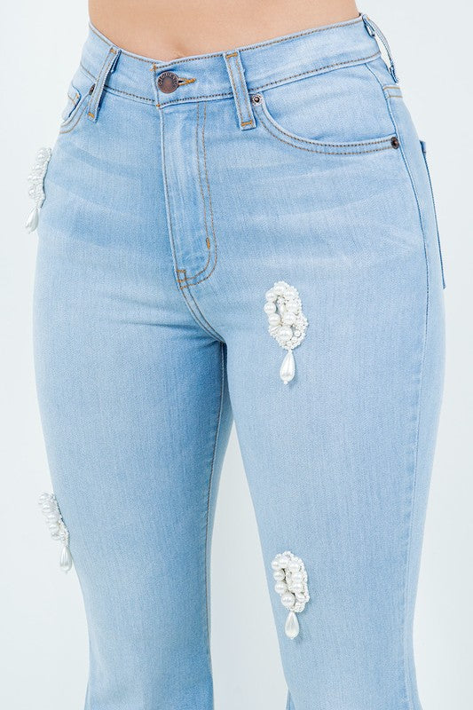 Pearl Bell Bottom Jeans