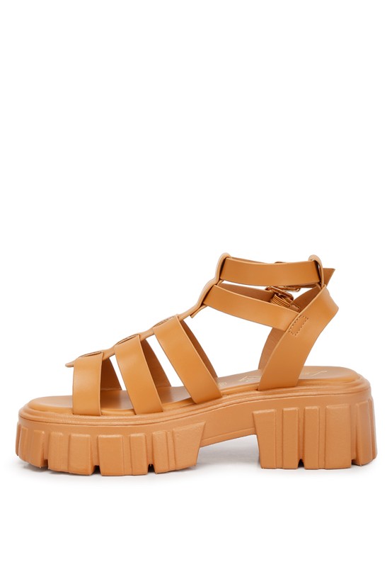 Chunky Sole Gladiator Sandals