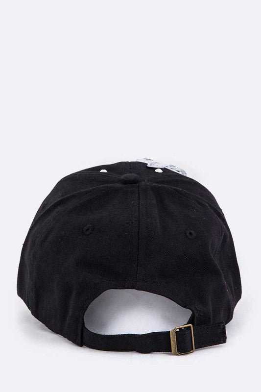 Crystal Denim Cap