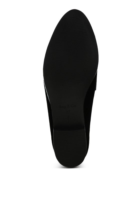 Studded Suede Loafers