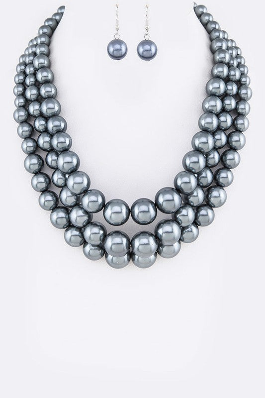 Imitation Pearl Set