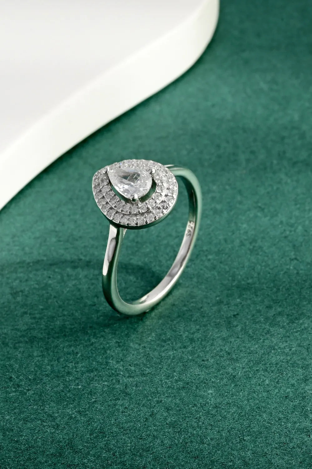 Sterling Silver Inland Zircon Ring in Silver - women's ring