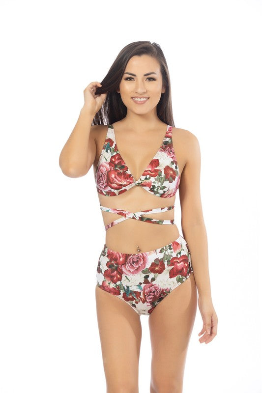 Multifunction Strappy Bikini Set