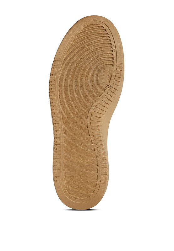 Faux Leather Sneakers