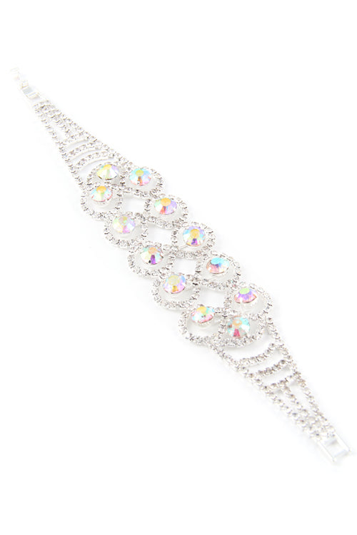 Color Rhinestone Bracelet